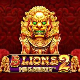 5 Lions Megaways 2 slot visual from Pragmatic Play available on gg-bets.net