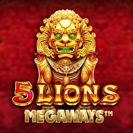 Slots logo of 5 Lions Megaways from Pragmatic Play at GGBet Casino
