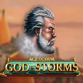 Age Of The Gods: God of Storms logo – Slots by Playtech at GGBet Casino