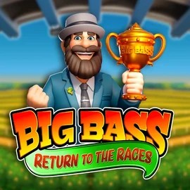 Big Bass Return to the Races logo – Slots by Pragmatic Play at GGBet Casino