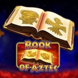 Book of Aztec online game logo by Amatic Industries on gg-bets.net