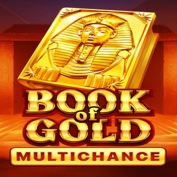 Book of Gold Multichance slot icon by Playson, available at GGBet Casino