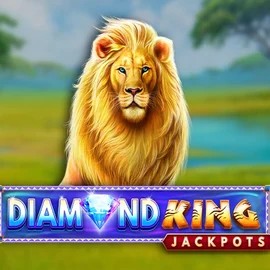 Try Diamond King Jackpots slot by SpinPlay Games on gg-bets.net – logo image