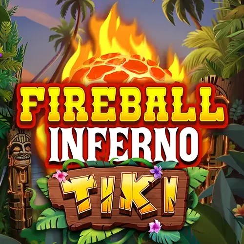 Fireball Inferno Tiki slot visual from NetEnt available on gg-bets.net