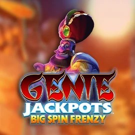 Genie Jackpots: Big Spin Frenzy slot visual from Blueprint Gaming available on gg-bets.net