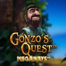 Gonzo's Quest Megaways online game logo by Red Tiger Gaming on gg-bets.net