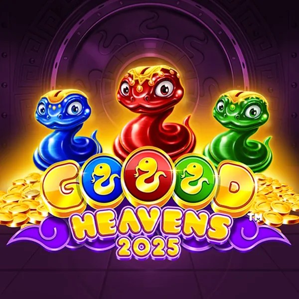 Enjoy Goood Heavens by Rarestone Gaming – logo hosted on gg-bets.net