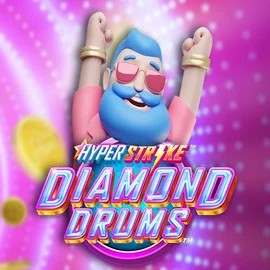 Hyper Strike Diamond Drums by Gameburger Studios, showcased at gg-bets.net – game logo