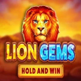 Lion Gems Hold and Win by Playson, showcased at gg-bets.net – game logo