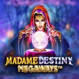 Madame Destiny Megaways slot logo by Pragmatic Play at GGBet Casino
