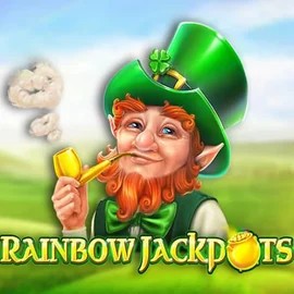 Rainbow Jackpots slot logo by Red Tiger Gaming at GGBet Casino