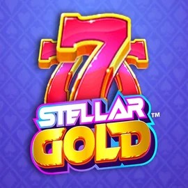 Stellar Gold online game logo by Snowborn Games on gg-bets.net
