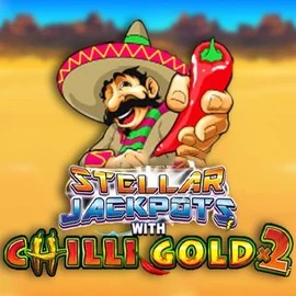 Stellar Jackpots with Chilli Gold x2 online game logo by Lightning Box Game on gg-bets.net