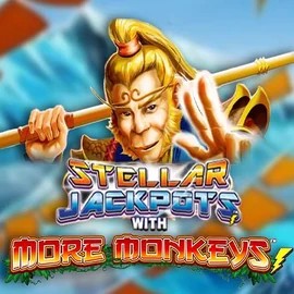 Stellar Jackpots with More Monkeys game by Lightning Box Game – logo hosted on GGBet Casino