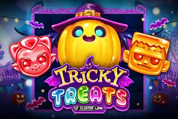 Tricky Treats slot logo by Push Gaming at GGBet Casino